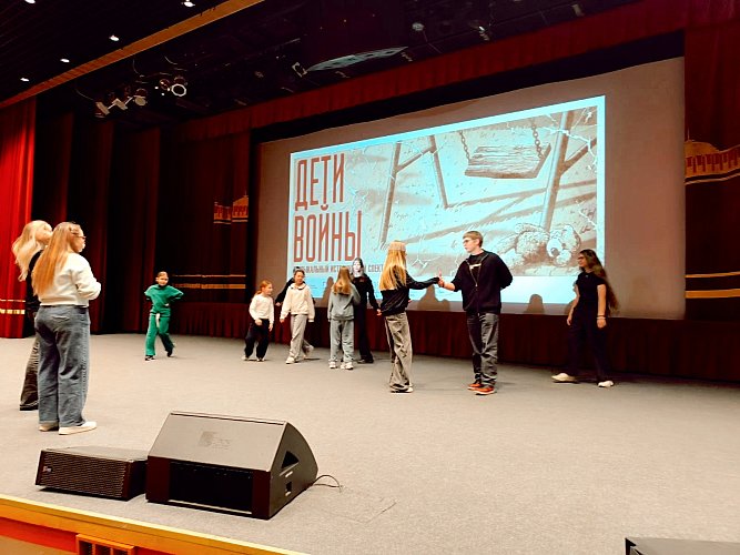 Постановка Музыкального исторического спектакля «Дети войны»